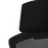Kancelářské křeslo, výškově nastavitelná, černá látka, KA-R223 BK