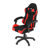 Herní křeslo, synchronní mechanismus, černá látka, KA-R209 RED