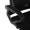 Kancelářské křeslo, výškově nastavitelná, černá látka, KA-R223 BK