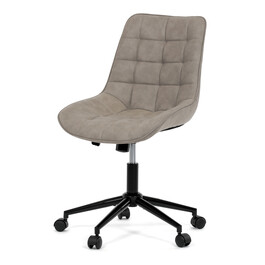 Pracovní židle, výškově nastavitelná, béžová látka, KA-V3120 LAN3