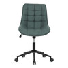 Pracovní židle, výškově nastavitelná, zelená látka, KA-V3120 GRN3