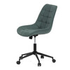 Pracovní židle, výškově nastavitelná, zelená látka, KA-V3120 GRN3