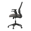 Kancelářská židle, houpací mechanismus, černá síťovina, KA-V3149 BK