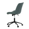 Pracovní židle, výškově nastavitelná, zelená látka, KA-V3120 GRN3