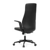 Kancelářské křeslo, synchronní mechanismus, černá ekokůže, KA-T8325 BK