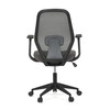 Kancelářská židle, houpací mechanismus, černá síťovina, KA-V3149 BK