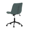 Pracovní židle, výškově nastavitelná, zelená látka, KA-V3120 GRN3