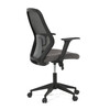 Kancelářská židle, houpací mechanismus, černá síťovina, KA-V3149 BK