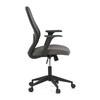 Kancelářská židle, houpací mechanismus, černá síťovina, KA-V3149 BK