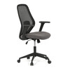 Kancelářská židle, houpací mechanismus, černá síťovina, KA-V3149 BK