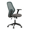 Kancelářská židle, houpací mechanismus, zelená síťovina, KA-V3149 GRN