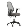 Kancelářská židle, houpací mechanismus, šedá síťovina, KA-V3149 GREY
