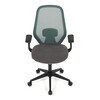 Kancelářská židle, houpací mechanismus, zelená síťovina, KA-V3149 GRN