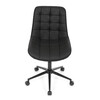 Pracovní židle, výškově nastavitelná, černá látka, KA-V3120 BK3