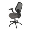 Kancelářská židle, houpací mechanismus, černá síťovina, KA-V3149 BK