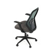 Kancelářská židle, houpací mechanismus, zelená síťovina, KA-V3149 GRN