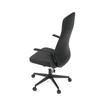 Kancelářské křeslo, synchronní mechanismus, černá ekokůže, KA-T8325 BK