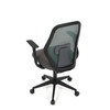 Kancelářská židle, houpací mechanismus, zelená síťovina, KA-V3149 GRN