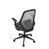 Kancelářská židle, houpací mechanismus, šedá síťovina, KA-V3149 GREY