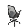 Kancelářská židle, houpací mechanismus, šedá síťovina, KA-V3149 GREY