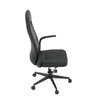 Kancelářské křeslo, synchronní mechanismus, černá ekokůže, KA-T8325 BK