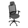 Kancelářská židle, synchronní mechanismus, černá síťovina, KA-V3329 BK