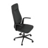 Kancelářské křeslo, synchronní mechanismus, černá ekokůže, KA-T8325 BK