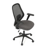 Kancelářská židle, houpací mechanismus, černá síťovina, KA-V3149 BK