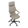 Kancelářské křeslo, houpací mechanismus, šedá ekokůže, KA-T8426 GREY