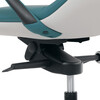 Kancelářské křeslo, houpací mechanismus, modrá ekokůže, KA-T8426 GRN