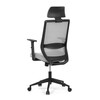 Kancelářská židle, synchronní mechanismus, šedá síťovina, KA-V3329 GREY