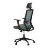 Kancelářská židle, synchronní mechanismus, zelená síťovina, KA-V3329 GRN
