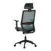 Kancelářská židle, synchronní mechanismus, zelená síťovina, KA-V3329 GRN
