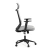 Kancelářská židle, synchronní mechanismus, šedá síťovina, KA-V3329 GREY
