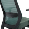 Kancelářská židle, synchronní mechanismus, zelená síťovina, KA-V3329 GRN
