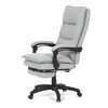 Kancelářské křeslo, synchronní mechanismus, stříbrná látka, KA-Y350 SIL