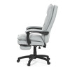 Kancelářské křeslo, synchronní mechanismus, stříbrná látka, KA-Y350 SIL