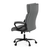 Kancelářské křeslo, houpací mechanismus, šedá ekokůže, KA-Y346 GREY