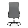 Kancelářské křeslo, houpací mechanismus, šedá ekokůže, KA-Y346 GREY