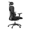 Kancelářská židle, synchronní mechanismus, černá síťovina, KA-Y358 BK