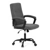 Kancelářské křeslo, houpací mechanismus, šedá látka, KA-Y391 GREY2