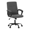 Kancelářské křeslo, houpací mechanismus, šedá látka, KA-Y391 GREY2