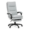 Kancelářské křeslo, synchronní mechanismus, stříbrná látka, KA-Y350 SIL
