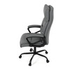 Kancelářské křeslo, houpací mechanismus, šedá ekokůže, KA-Y346 GREY