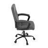 Kancelářské křeslo, houpací mechanismus, šedá látka, KA-Y391 GREY2