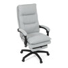 Kancelářské křeslo, synchronní mechanismus, stříbrná látka, KA-Y350 SIL