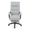 Kancelářské křeslo, synchronní mechanismus, stříbrná látka, KA-Y350 SIL