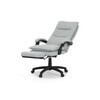 Kancelářské křeslo, synchronní mechanismus, stříbrná látka, KA-Y350 SIL