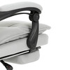 Kancelářské křeslo, synchronní mechanismus, stříbrná látka, KA-Y350 SIL
