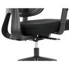 Kancelářská židle, synchronní mechanismus, černá síťovina, KA-Y358 BK